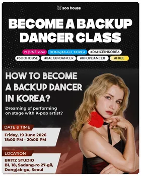 How to become a backup dancer in Korea — class