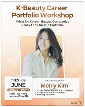 K-Beauty career portfolio workshop