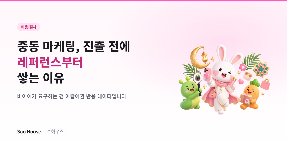 중동 마케팅, 진출 전에 레퍼런스부터 쌓는 이유