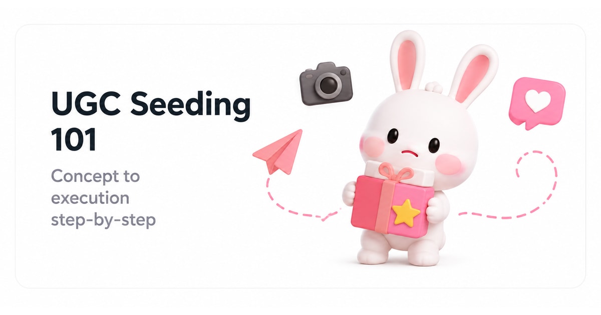 UGC 시딩이란? 개념부터 실행까지 한 번에 정리